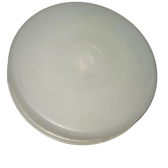 Vintage Tupperware Cupcake Pie Vegetable Keeper Storage w Lid 12” Round 224 242 - Picture 4 of 11